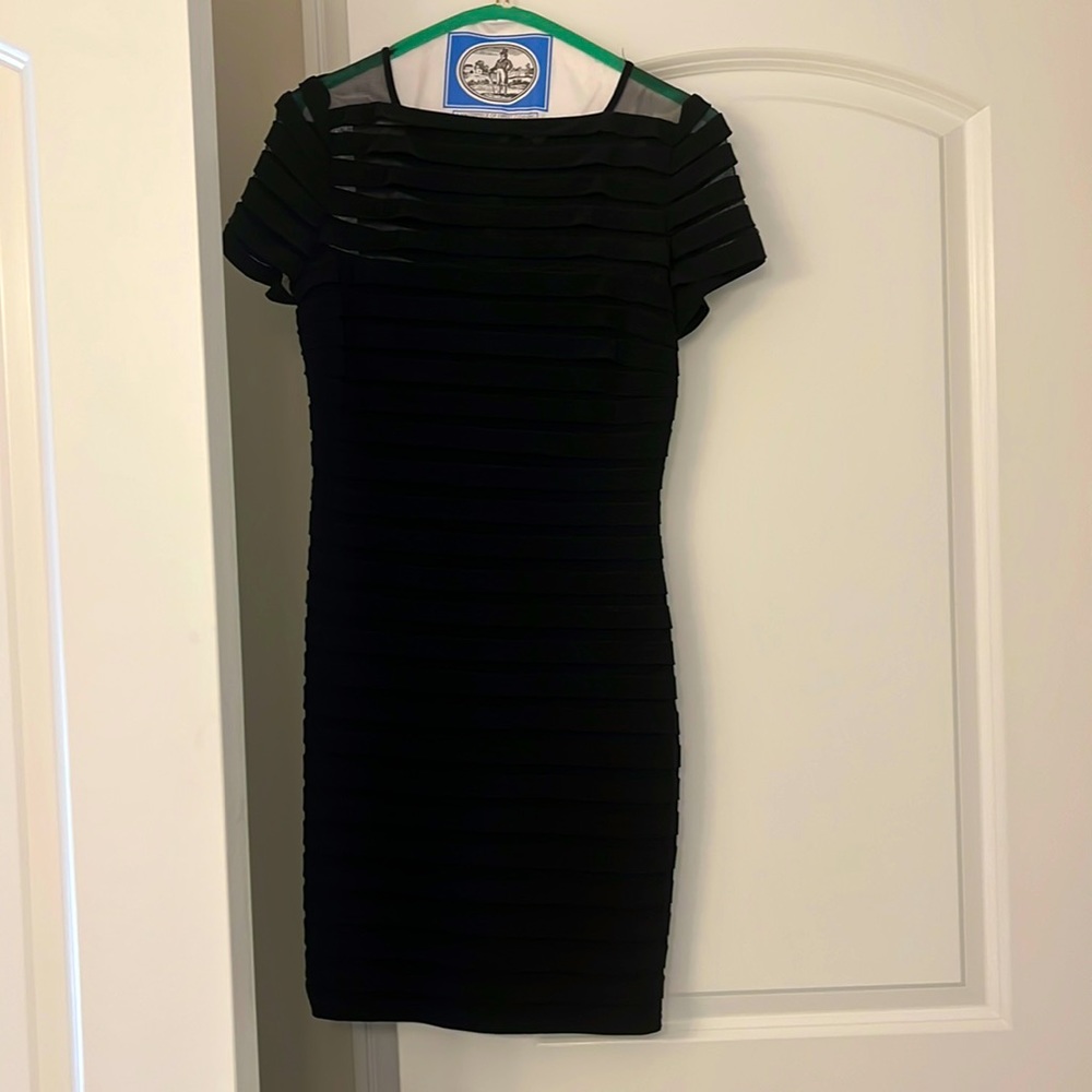 Black cocktail dress
